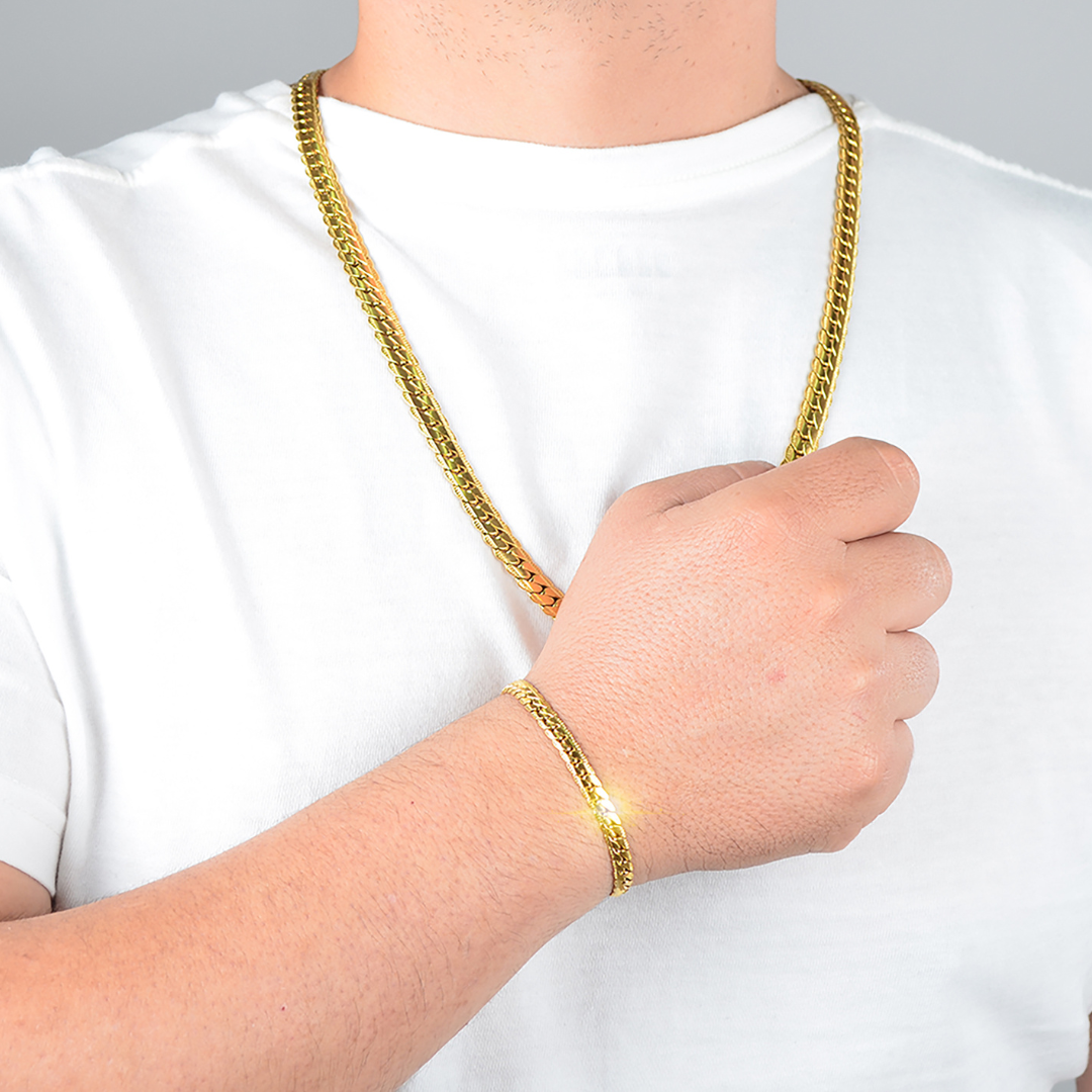 Pulsera Grabada Hombre