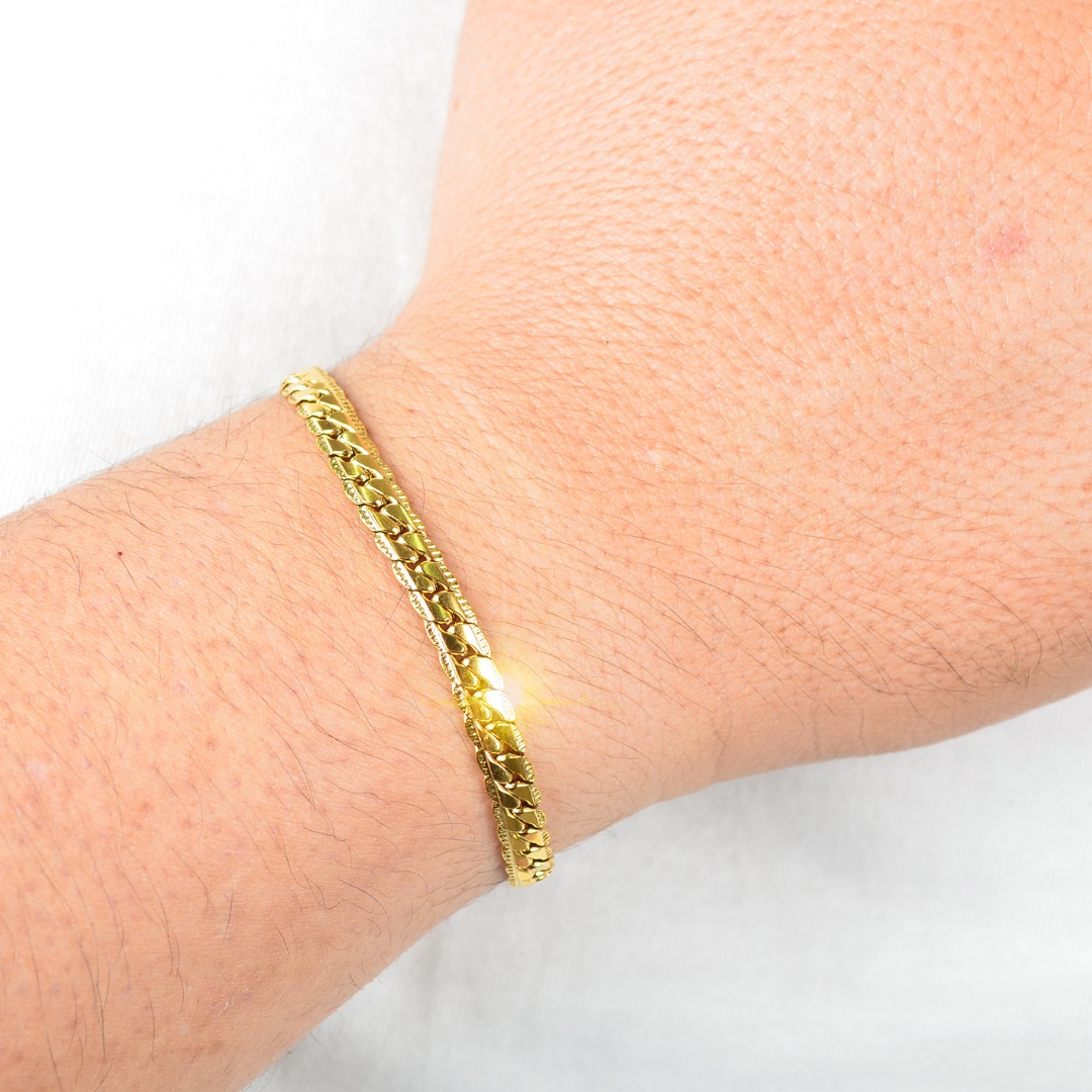 Pulsera Grabada Hombre